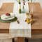DII® 108" Heavyweight Check Fringed Table Runner
